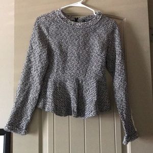 SHEIN Tweed Sweater